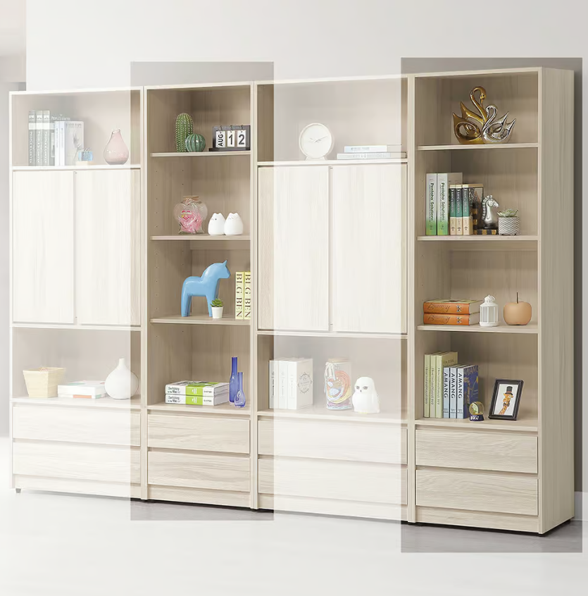 730-3潔妮詩2尺書櫃 (附3片活動隔板)