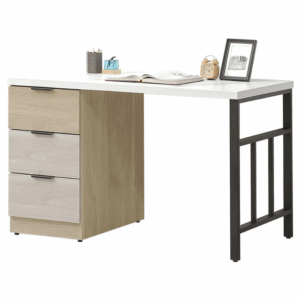 736-3庫克4尺書桌 (桌面附USB插座)