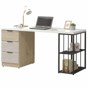 736-4庫克5尺書桌 (桌面附USB插座)