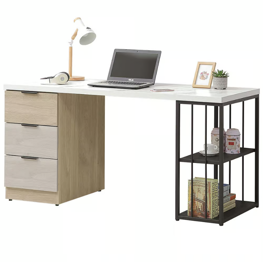 736-4庫克5尺書桌 (桌面附USB插座)