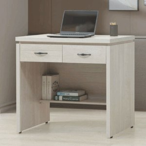 C347-3 芙妮淺白3尺書桌(無插座款)