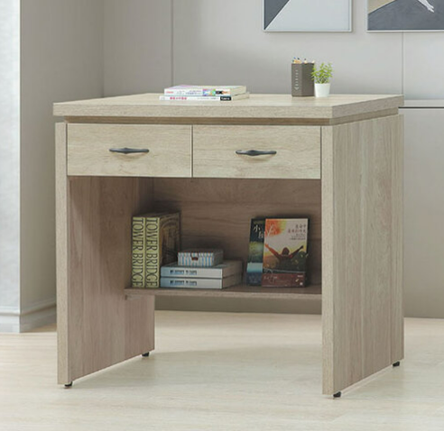 C347-5 依夏淺橡3尺書桌 (無插座款)