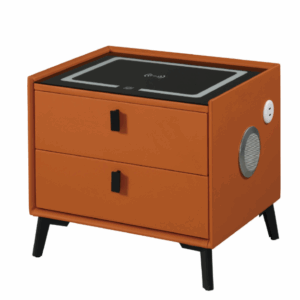 A1312-2 史丹尼1.7尺智能床頭櫃 澄色