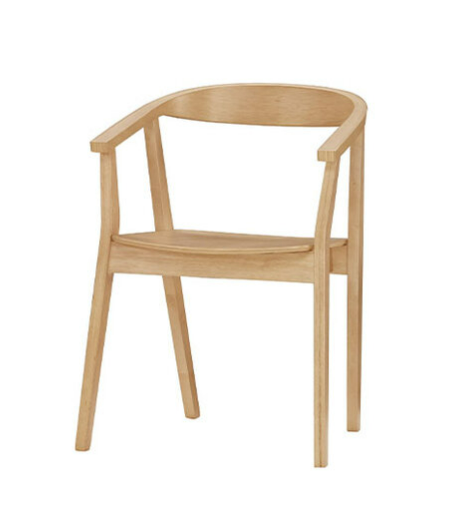 A1870-1 耶魯餐椅 板 實木 坐高45.5公分