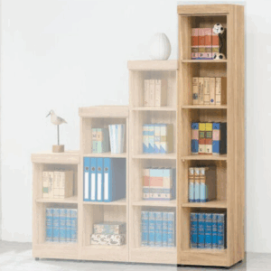 E327-16 階梯式書櫃 5格 原切