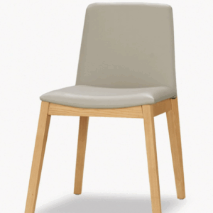 A1870-3 卡瑞娜餐椅 皮 實木 (坐高45.5公分)