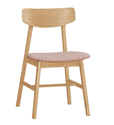 A1870-8莉爾餐椅 布 實木 坐高45公分