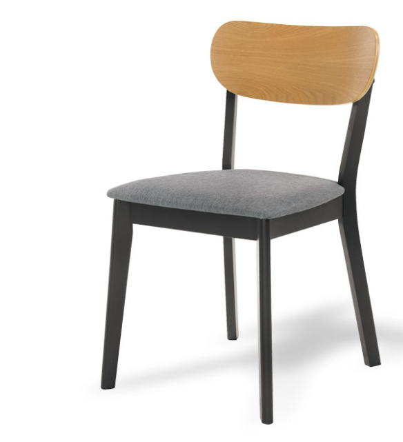 A1868-11 阿拉絲餐椅 布 實木 座高48cm