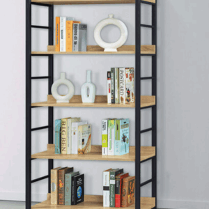 E326-3 KT艾菲爾置物五層書架 原切