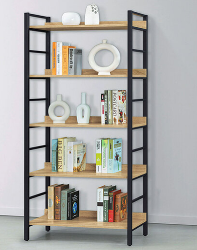 E326-3 KT艾菲爾置物五層書架 原切