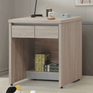 C352-1 系統雲杉2.7尺二抽書桌