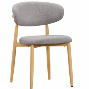 A1872-3亞倫餐椅 布 五金腳  坐高48公分