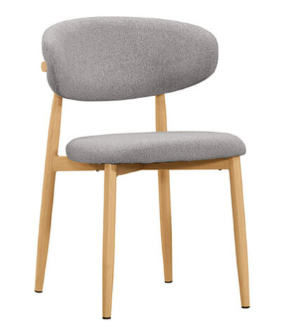 A1872-3亞倫餐椅 布 五金腳  坐高48公分