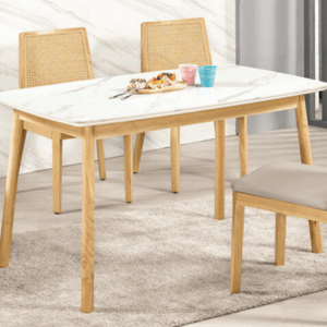 A1759-1 史蒂文4.3尺岩板餐桌 桌面9mm岩板