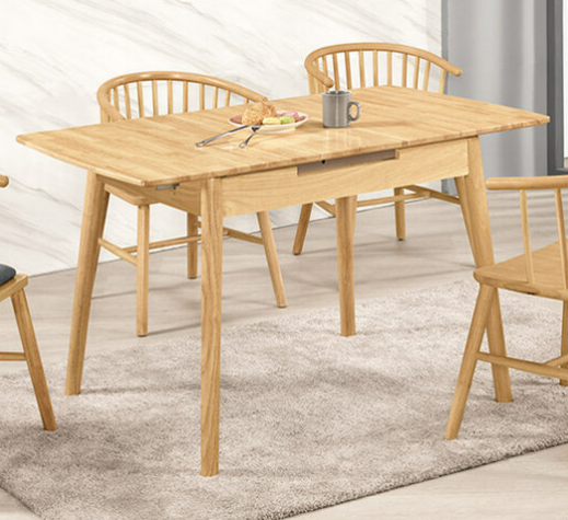 A1760-1 愛德華4.3尺多功能拉合餐桌