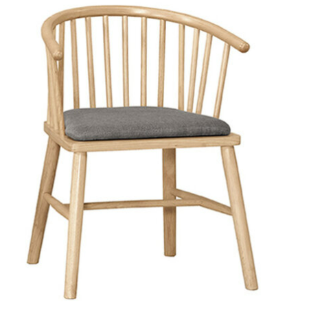 A1871-5 理查餐椅 布 實木 坐高44.5公分