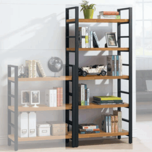 E325-2 工業風木心板高書架