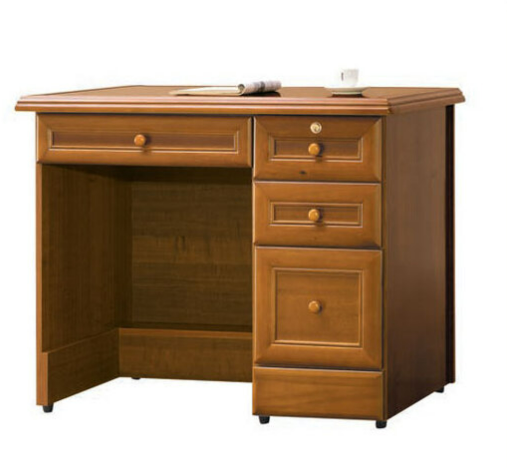 E329-3 樟木3.5尺辦公桌