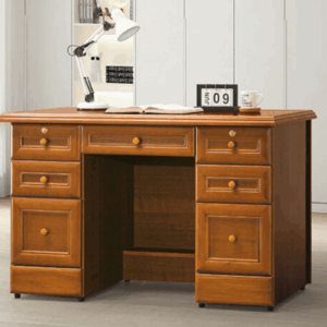 E329-4 樟木4.5尺辦公桌