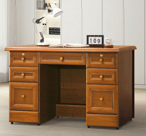 E329-4 樟木4.5尺辦公桌