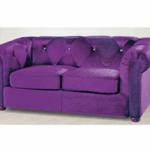 G536-2 8003絨布水鑽沙發 2人