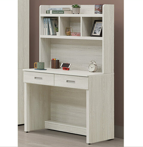 C358-9 艾薇兒淺橡書桌上座 +C358-10 艾薇兒淺橡3尺書桌下座