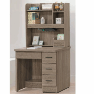 C358-15 灰橡3尺書桌上座+C358-16 灰橡3尺書桌下座