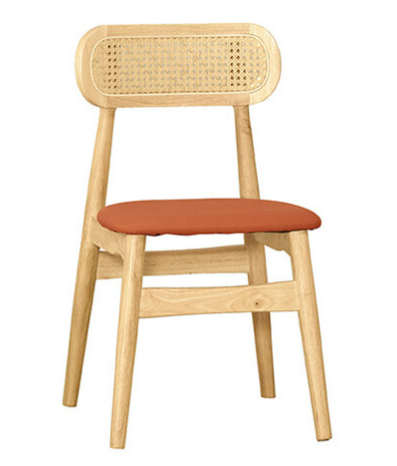 A1871-12 韋恩餐椅 皮 實木 坐高46公分