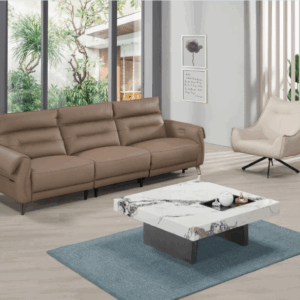 A1324-2 溫蒂半牛皮沙發組 (坐高47公分) (單位電動)(不含茶几.休閒椅)