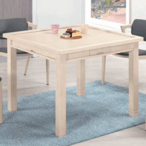 A1764-2 潘朵拉3.1尺餐桌兼麻將桌 洗白色