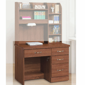 E342-8 柚木3.2尺書桌下座