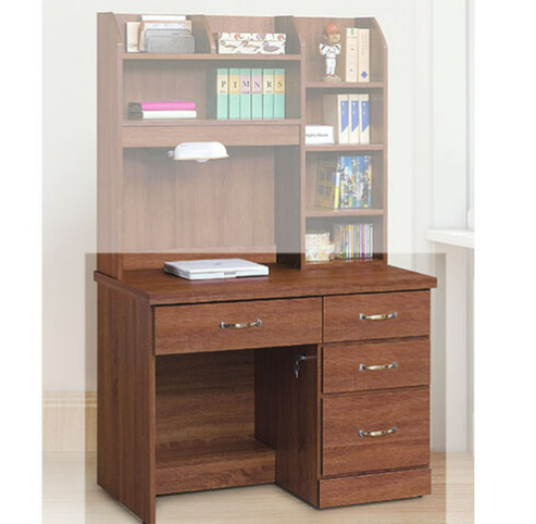 E342-8 柚木3.2尺書桌下座