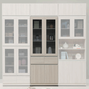 C363-2 夏禾3*6尺中抽書櫃