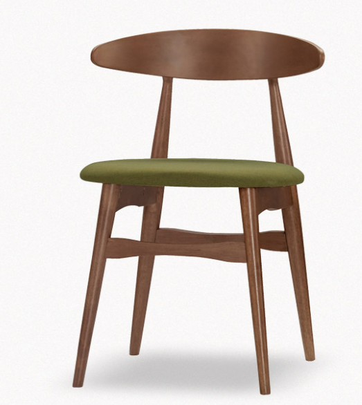 A1868-7 邁爾斯餐椅 布 實木 (坐高47.5公分)