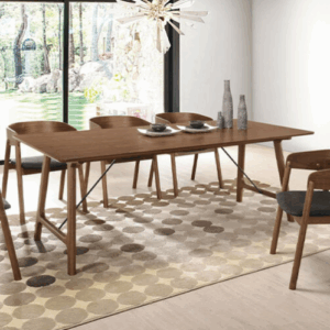 A1767-1 雷克斯6.6尺胡桃餐桌