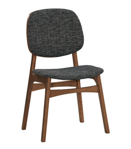 A1868-1 威斯利餐椅 布 實木 坐高45公分