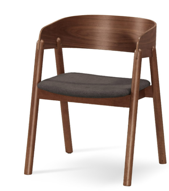 A1867-7 雷克斯餐椅 布 實木 坐高44.5公分