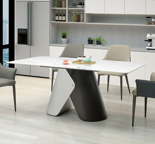 A470-04奧斯卡6尺柔光岩板餐桌