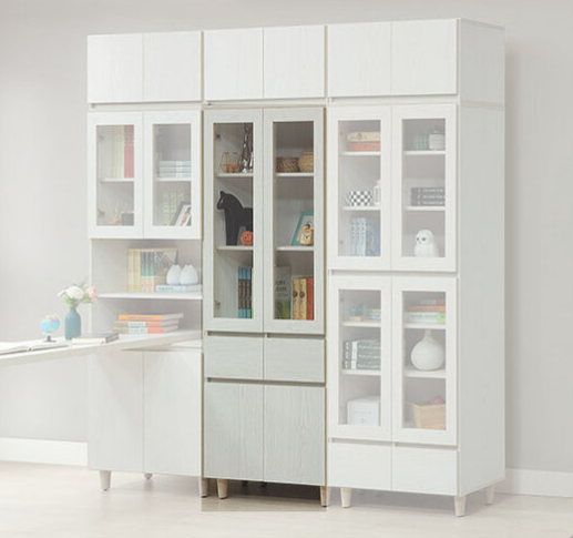 C364-3 白熊3*6尺中抽書櫃