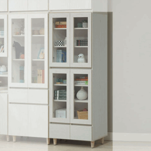 C364-4 白熊3*6尺下抽書櫃