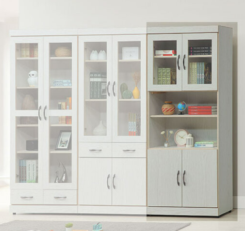 C364-8 白熊3*6尺四門書櫥