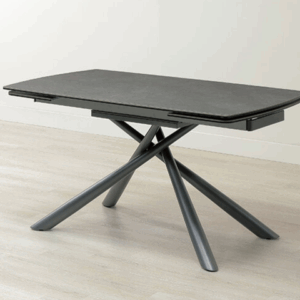 A475-01利奧6.6尺複合陶板伸縮餐桌 桌面140、170、200三段使用