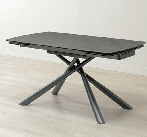 A475-01利奧6.6尺複合陶板伸縮餐桌 桌面140、170、200三段使用