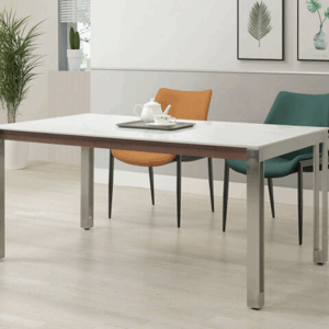 A476-03斯坦利5.3尺柔光岩板餐桌