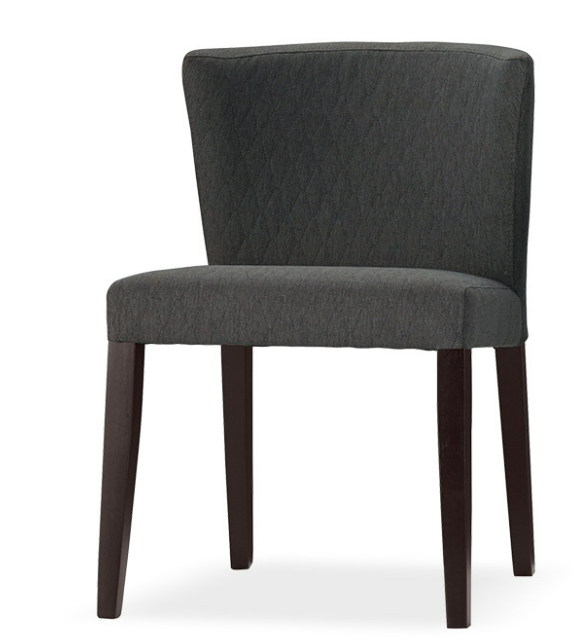 A1867-3狄克餐椅 布 實木   (坐高48公分)