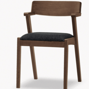 A1868-3卡文餐椅 布 實木   (坐高49公分)