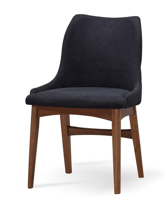 A1867-4克榮德餐椅 布 實木  坐高47.5公分