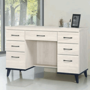 E334-3 鋼刷白4尺書桌