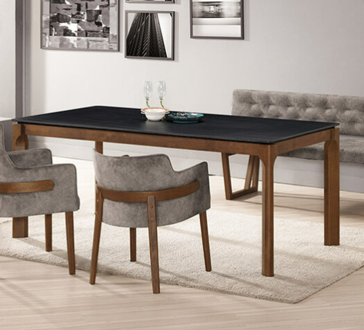 A1772-1 貞德拉6尺岩板餐桌 桌面12mm岩板