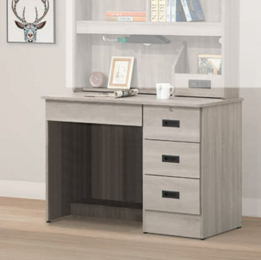 E344-6 紫芋3.5尺書桌 下座